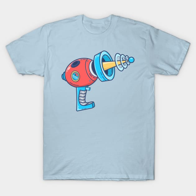 Space Gun T-Shirt by tribhuvansuthar